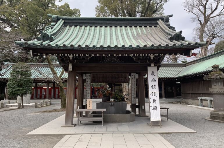 三島大社手水屋
