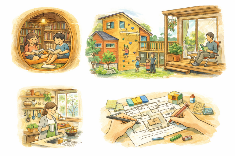 個性的な住宅