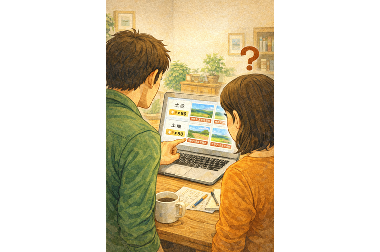 土地探し